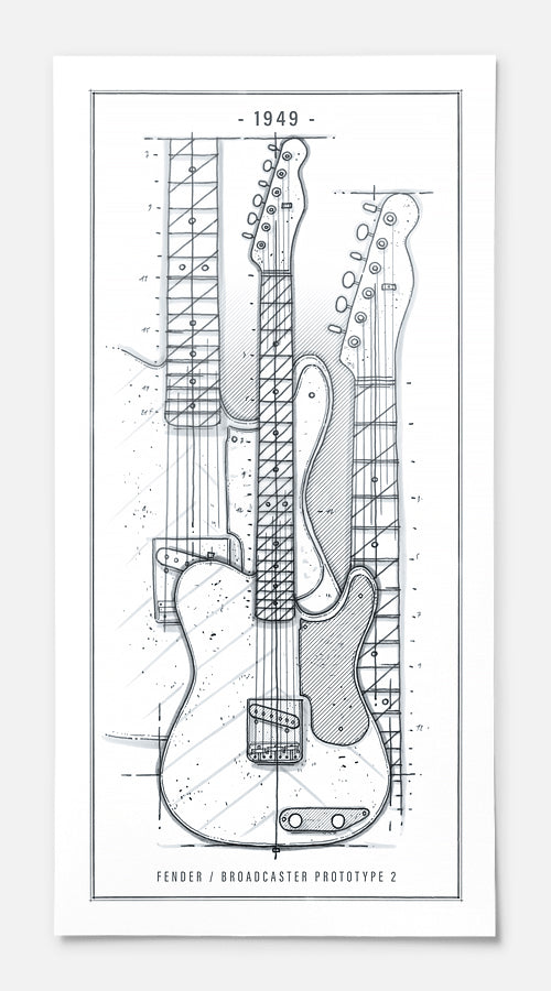 Fender Broadcaster Prototype II / 1949