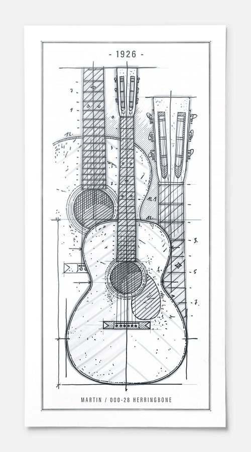 Martin 000-28 Herringbone / 1926