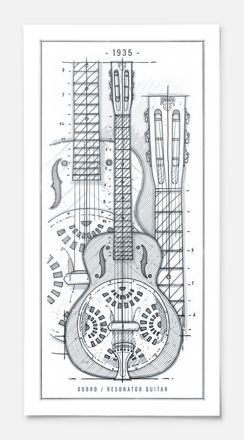 Dobro Resonator Guitar / 1935