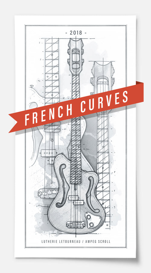French Curves / Letourneau Ampeg Scroll